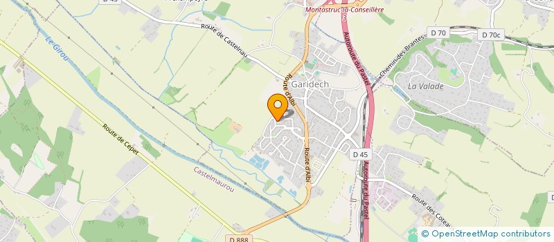 localisation de l'entreprise MADAME CYNTHIA LAFLEUR  GARIDECH