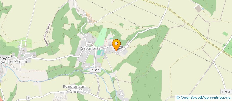 localisation de l'entreprise MADAME CYNTHIA LEMAIRE  ACY