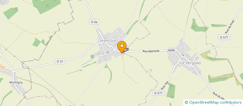 localisation de l'entreprise MADAME CYNTHIA LEPOLARD  JEANCOURT