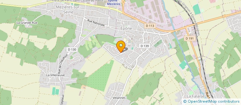 localisation de l'entreprise MADAME CYNTHIA LESEUIL  EPONE