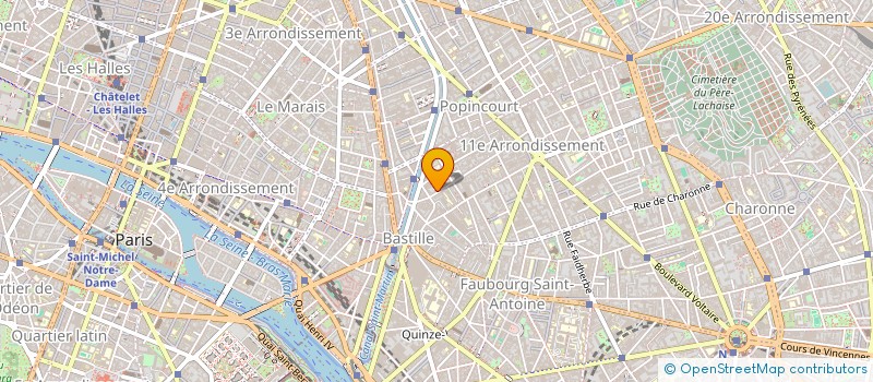 localisation de l'entreprise MADAME CYNTHIA LIEBOW  PARIS