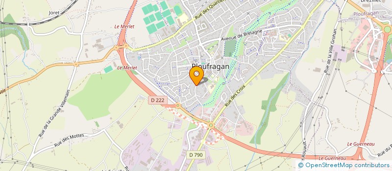 localisation de l'entreprise MADAME CYNTHIA LISCORNET  PLOUFRAGAN