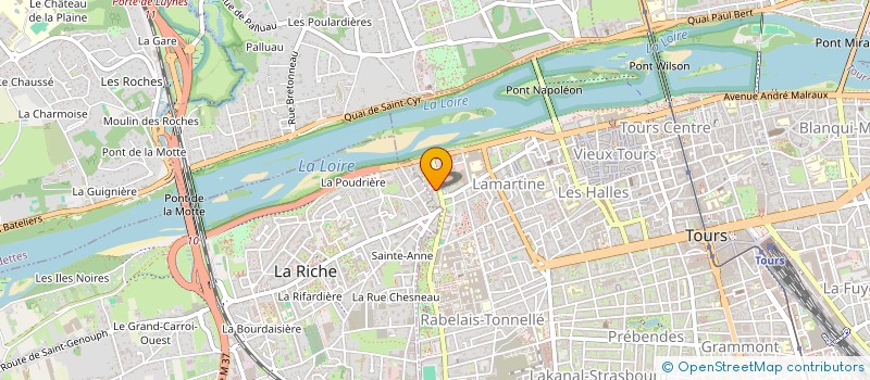 localisation de l'entreprise MADAME CYNTHIA MANOURY  TOURS