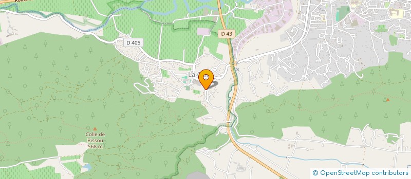 localisation de l'entreprise MADAME CYNTHIA MARINO  LA CELLE