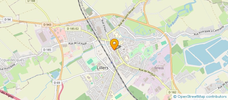 localisation de l'entreprise MADAME CYNTHIA MARLIERE  LILLERS