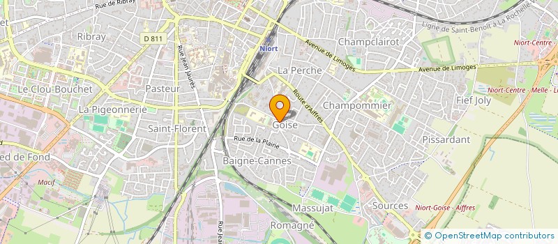 localisation de l'entreprise MADAME CYNTHIA MARQUES  NIORT