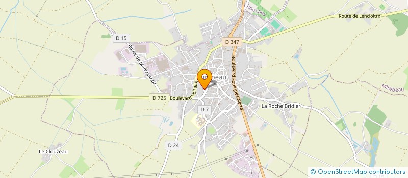 localisation de l'entreprise MADAME CYNTHIA MARQUES MOURATO  CHOUPPES