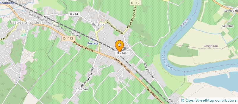 localisation de l'entreprise MADAME CYNTHIA MARTIN  PORTETS