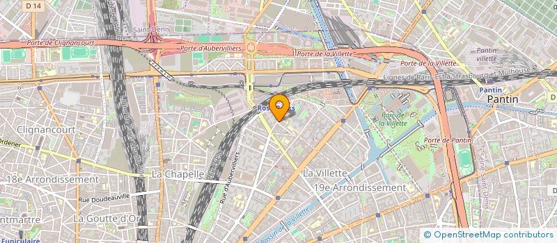 localisation de l'entreprise MADAME CYNTHIA MARTINS  PARIS