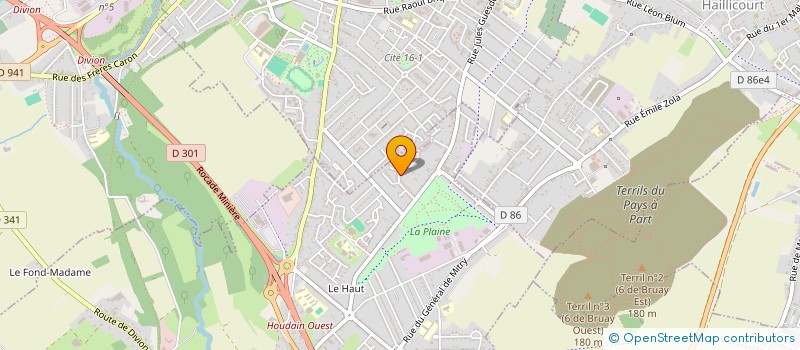 localisation de l'entreprise MADAME CYNTHIA MAURO à REBREUVE-RANCHICOURT