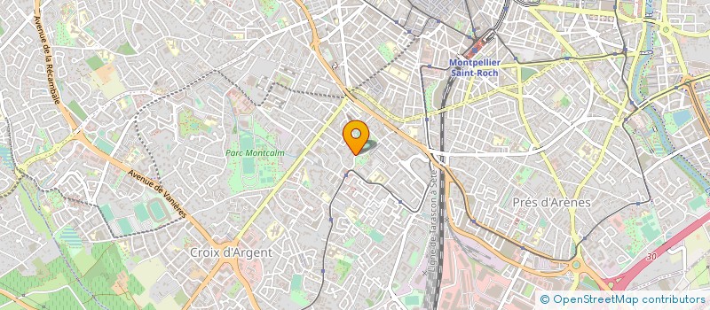 localisation de l'entreprise MADAME CYNTHIA MENCHERINI à MONTPELLIER