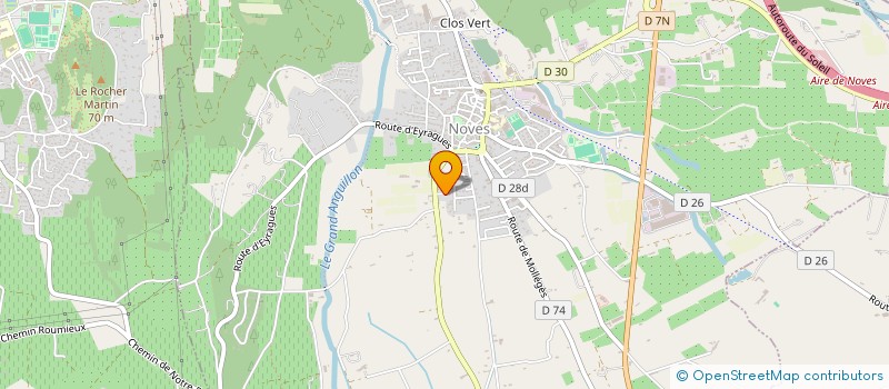 localisation de l'entreprise MADAME CYNTHIA MERONVILLE  PEYMEINADE