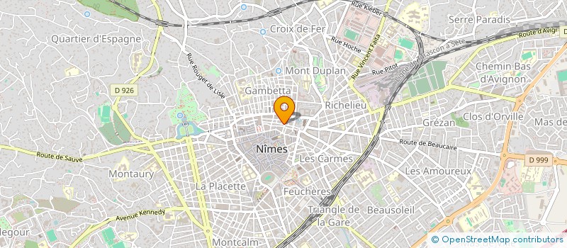 localisation de l'entreprise MADAME CYNTHIA MEUNIER  NIMES