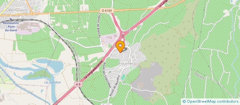 localisation de l'entreprise MADAME CYNTHIA MOLINA  FOURNES