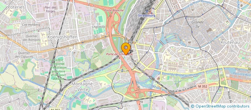 localisation de l'entreprise MADAME CYNTHIA MONTIER à STRASBOURG