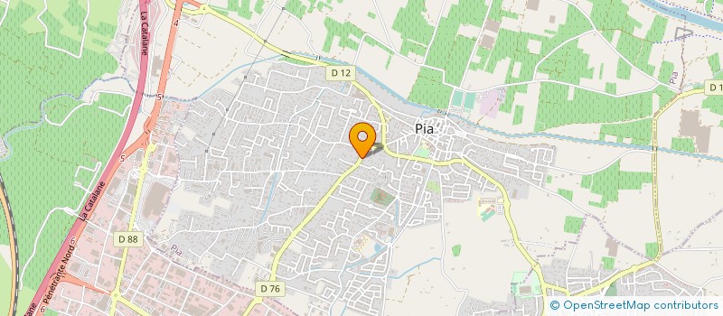 localisation de l'entreprise MADAME CYNTHIA MUNOZ  PIA