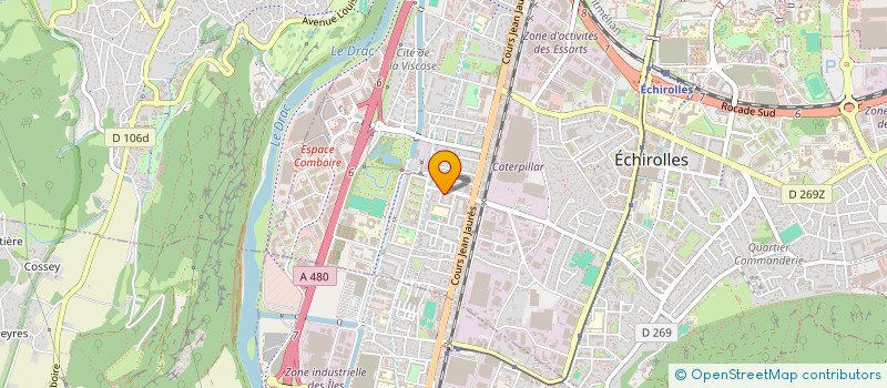 localisation de l'entreprise MADAME CYNTHIA MURGIA à ECHIROLLES