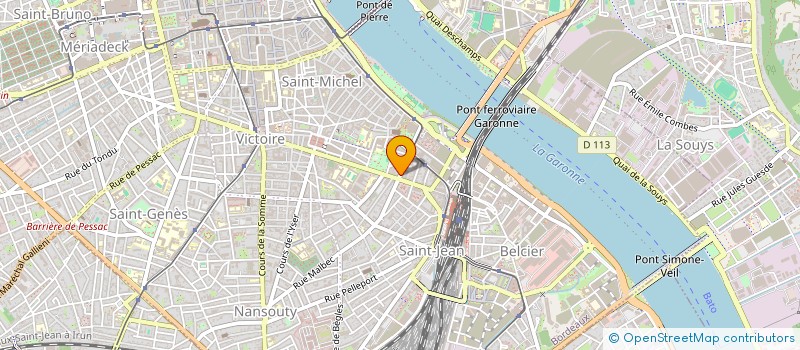 localisation de l'entreprise MADAME CYNTHIA NAVARRO  BORDEAUX