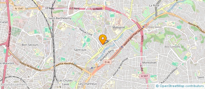 localisation de l'entreprise MADAME CYNTHIA NEGREL à MARSEILLE