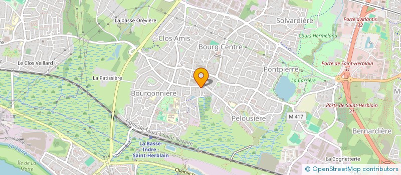 localisation de l'entreprise MADAME CYNTHIA PASQUET  SAINT-HERBLAIN