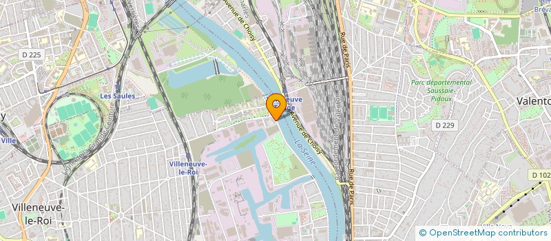 localisation de l'entreprise MADAME CYNTHIA PERNOT  VILLENEUVE-LE-ROI