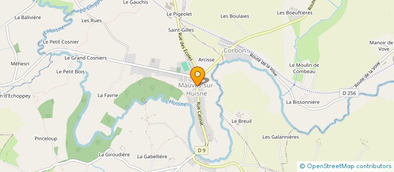 localisation de l'entreprise MADAME CYNTHIA PINEL à MAUVES-SUR-HUISNE