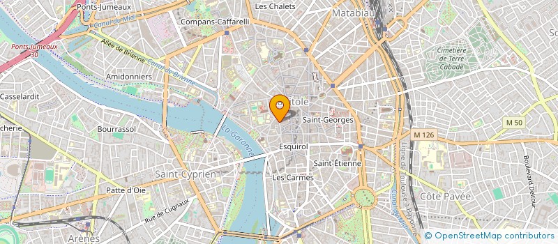 localisation de l'entreprise MADAME CYNTHIA POIGNANT  TOULOUSE