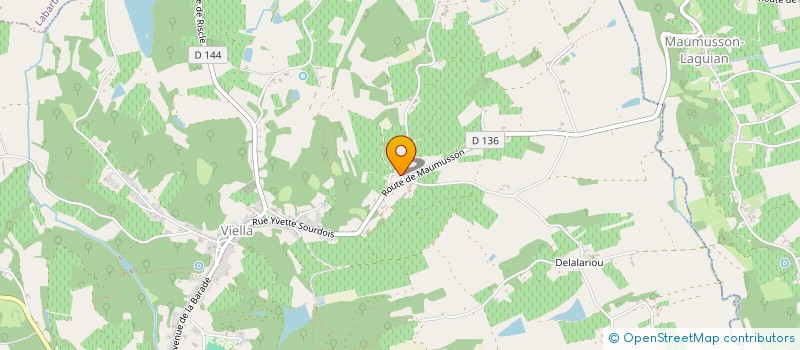 localisation de l'entreprise MADAME CYNTHIA REYNARD  VIELLA