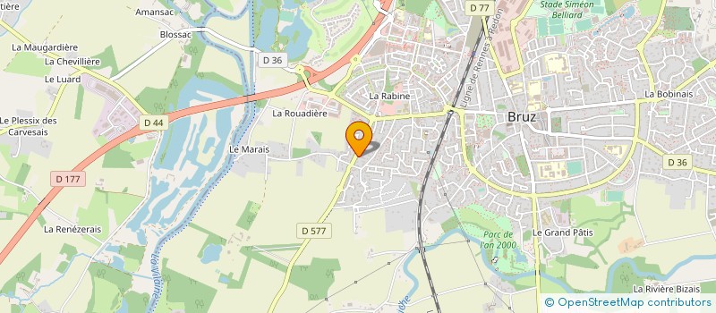 localisation de l'entreprise MADAME CYNTHIA RIBOT  BRUZ