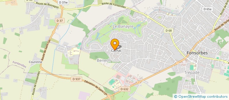 localisation de l'entreprise MADAME CYNTHIA RIOUX à FONSORBES
