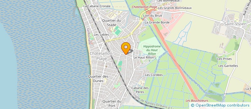 localisation de l'entreprise MADAME CYNTHIA ROUSSEAU à CHATELAILLON-PLAGE