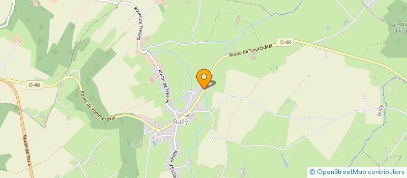 localisation de l'entreprise MADAME CYNTHIA ROUSSELIN  BULLY