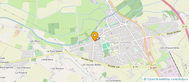 localisation de l'entreprise MADAME CYNTHIA SAINVAL NOEL à ANGERS