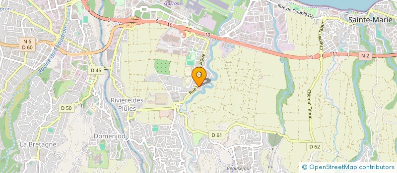 localisation de l'entreprise MADAME CYNTHIA SALVA  SAINTE-MARIE