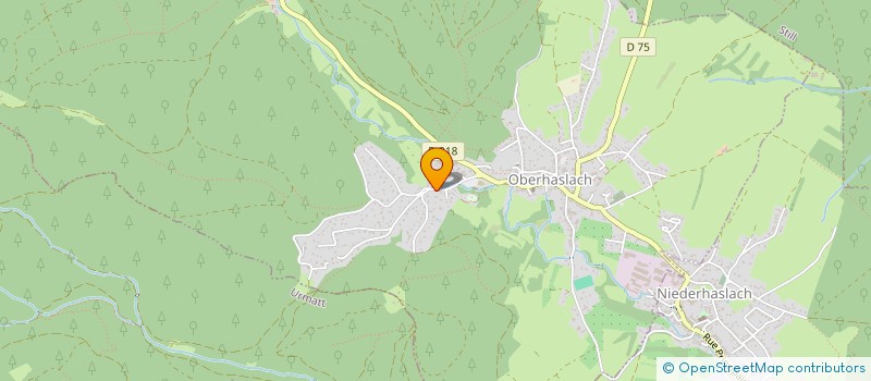 localisation de l'entreprise MADAME CYNTHIA SCHOETTLE  OBERHASLACH