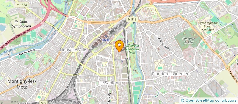 localisation de l'entreprise MADAME CYNTHIA SIEDLEWSKI  METZ