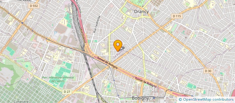 localisation de l'entreprise MADAME CYNTHIA SILVA DE CARVALHO à DRANCY