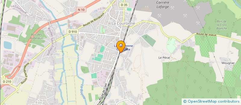 localisation de l'entreprise MADAME CYNTHIA SOULARD  LA COURONNE