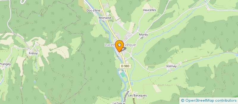 localisation de l'entreprise MADAME CYNTHIA TRIDON  LUCENAY-L'EVEQUE