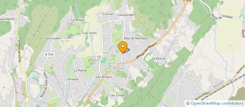 localisation de l'entreprise MADAME CYNTHIA TUMMINIA à SAINT-JULIEN-LES-ROSIERS