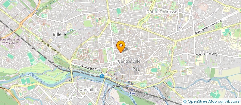 localisation de l'entreprise MADAME CYNTHIA VAUZELLE  PAU