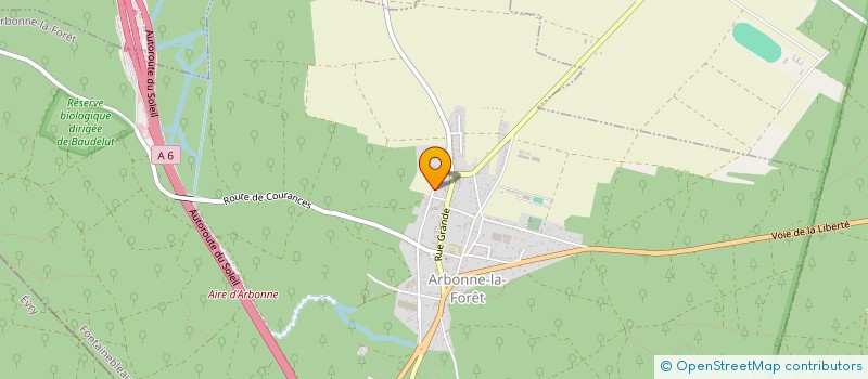 localisation de l'entreprise MADAME CYNTHIA VON WIHL  ARBONNE-LA-FORET