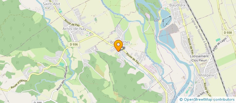 localisation de l'entreprise MADAME CYNTIA PERE  BOURDETTES