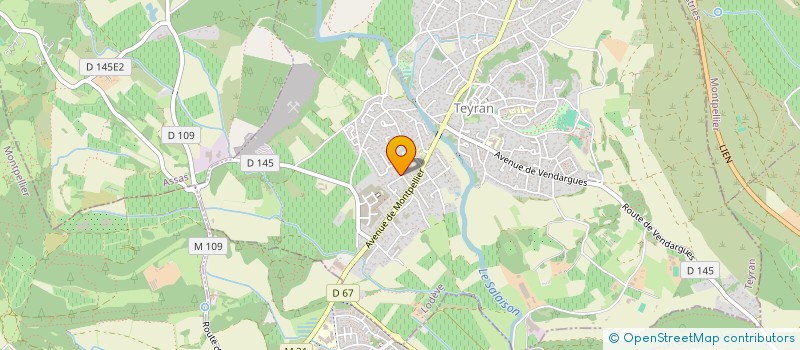 localisation de l'entreprise MADAME CYPRIANE CELSE  TEYRAN