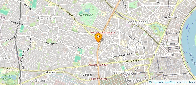 localisation de l'entreprise MADAME CYRIANE DE TROGOFF DU BOISGUEZENNEC à BORDEAUX