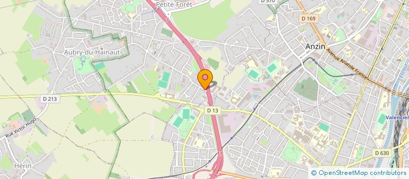 localisation de l'entreprise MADAME CYRIANE MALECOT  PETITE-FORET