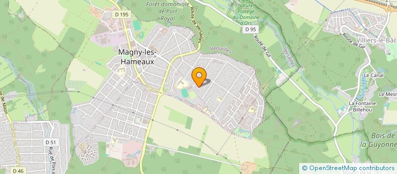 localisation de l'entreprise MADAME CYRIELLE ALBARET à MAGNY-LES-HAMEAUX