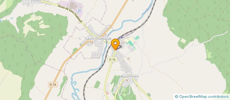 localisation de l'entreprise MADAME CYRIELLE ANDRES à BOURMONT-ENTRE-MEUSE-ET-MOUZON