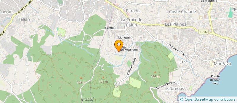 localisation de l'entreprise MADAME CYRIELLE AYACHE à LA SEYNE-SUR-MER