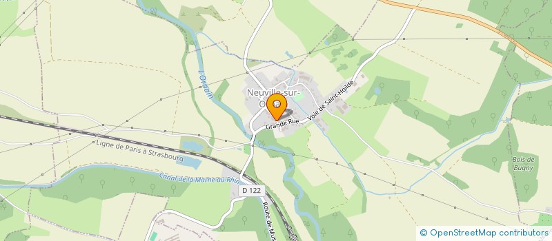 localisation de l'entreprise MADAME CYRIELLE BEAUDOING à NEUVILLE-SUR-ORNAIN